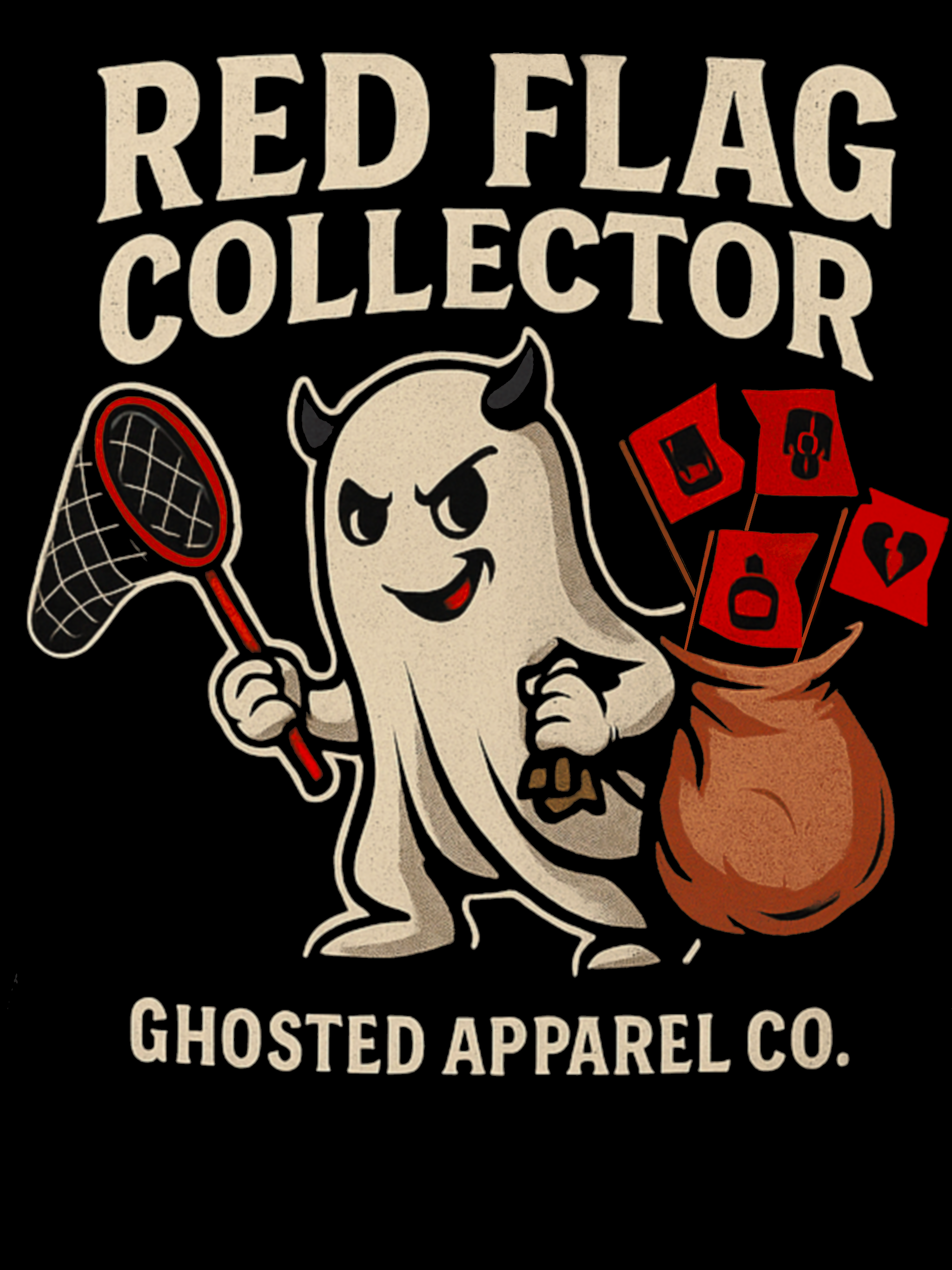Red Flag Collector Collection | Hoodies & T-Shirts – Ghosted Apparel Co.