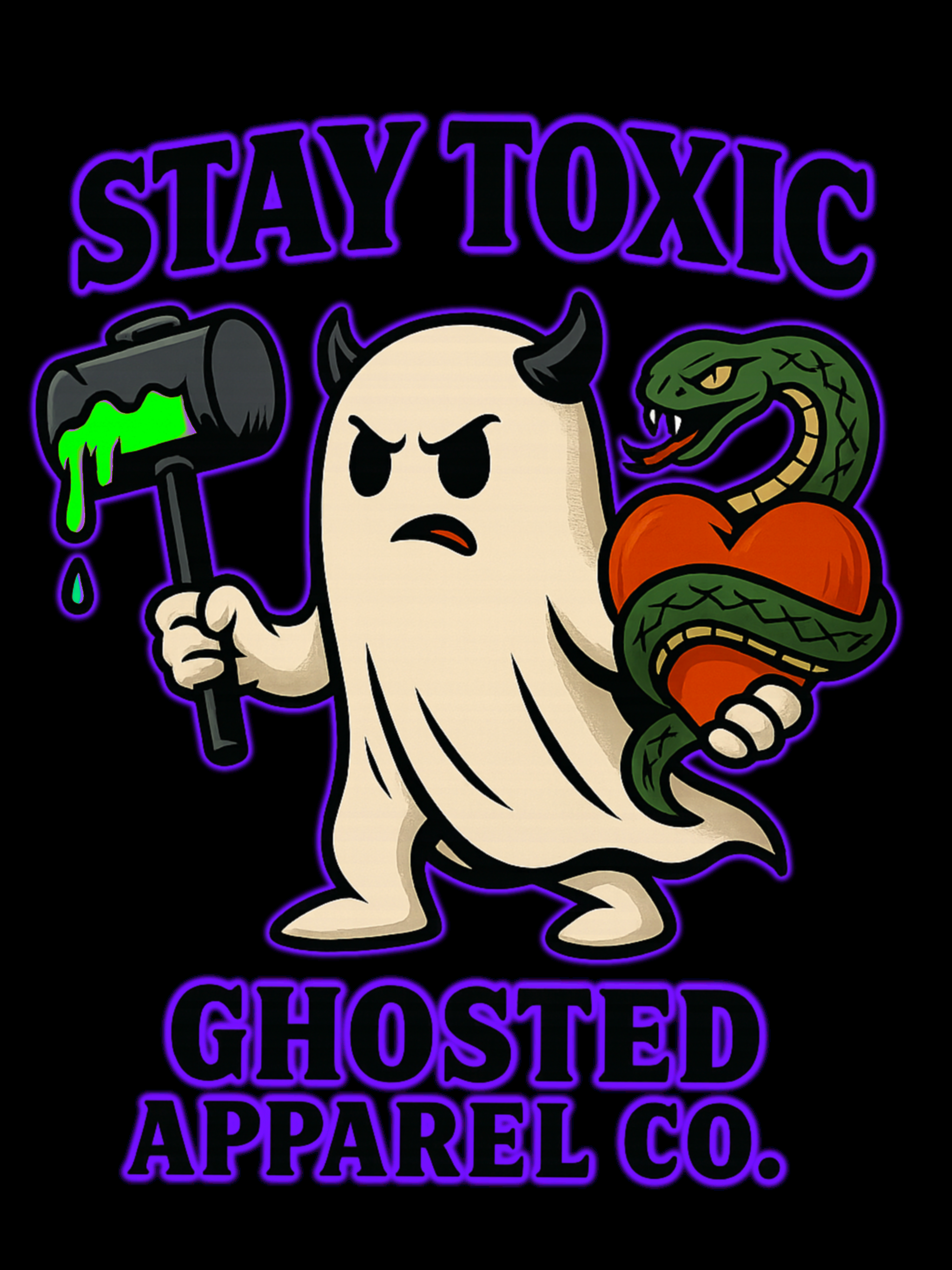 Stay Toxic Collection | Hoodies & T-Shirts – Ghosted Apparel Co.