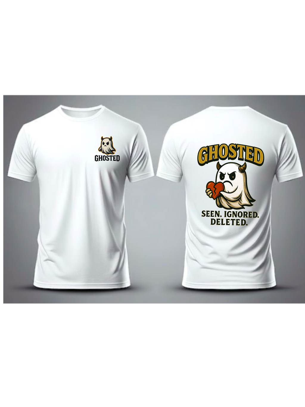 SEEN. IGNORE. - Graphic T-Shirt – Urban Streetwear Statement Tee