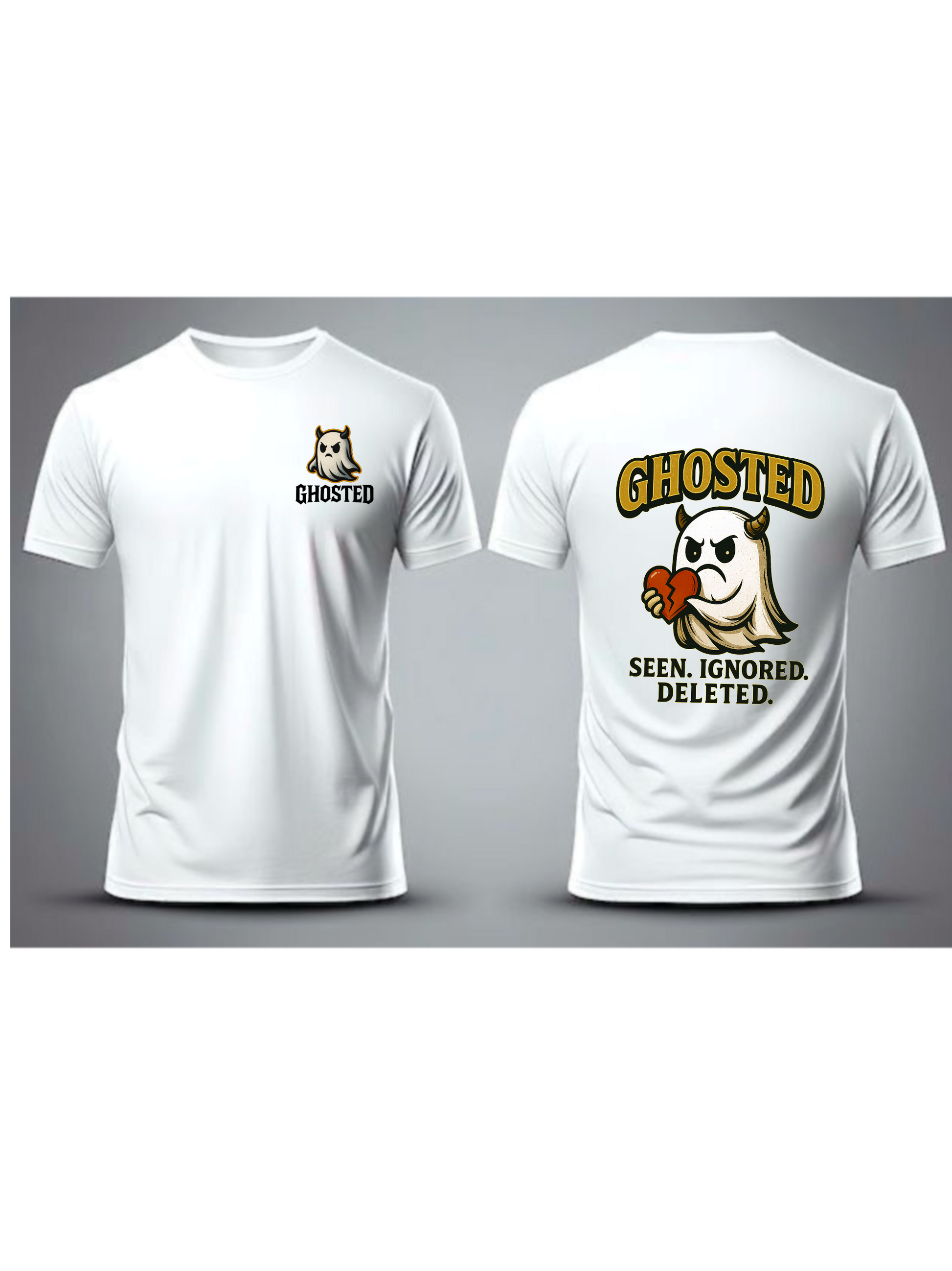 SEEN. IGNORE. - Graphic T-Shirt – Urban Streetwear Statement Tee