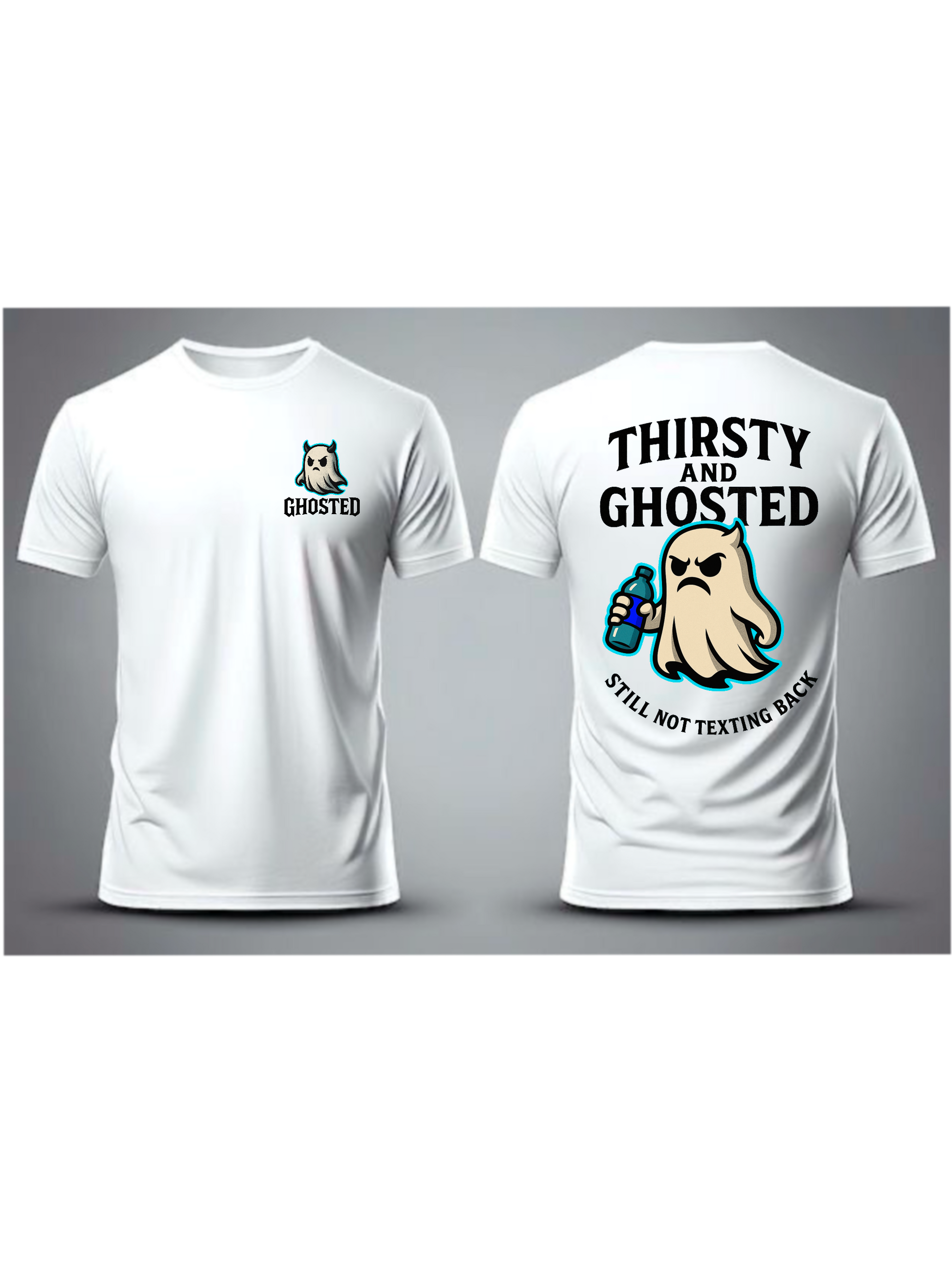 Thirsty – Ghost Tee (Drop 001)